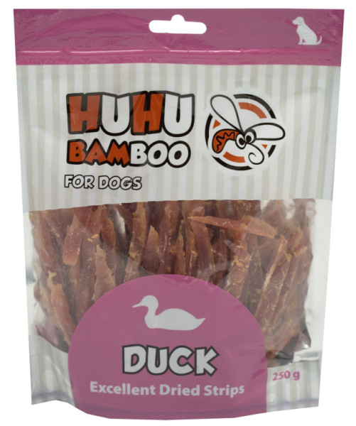 Huhubamboo Excellent sušené kachní prsa 250g