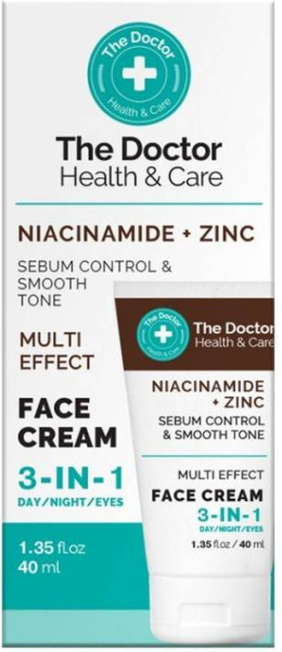 Dr. H&C pleťový krém niacinamid + zinek 40 ml