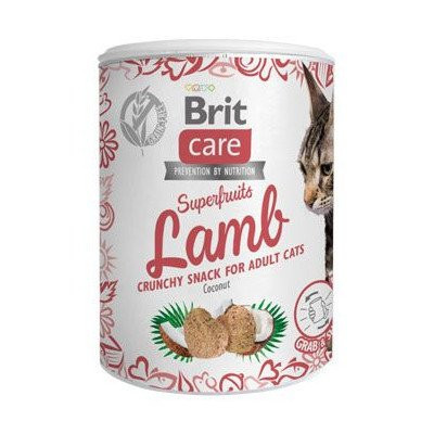 Brit Care Cat Snack Superfruits Lamb 100 g