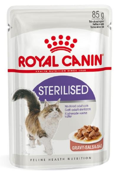 Royal Canin Sterilised gravy ve šťávě 12x85g