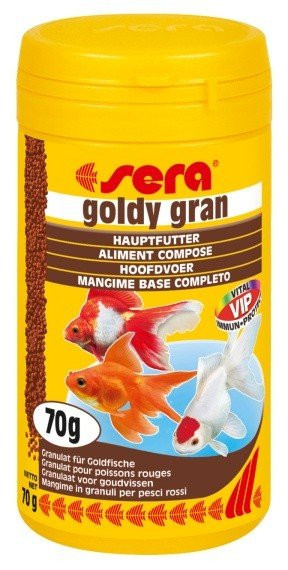 Sera základní krmivo pro studenovodní ryby Goldy Gran 250ml Nature