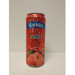 Relax limonáda plech, Jahoda, 330ml