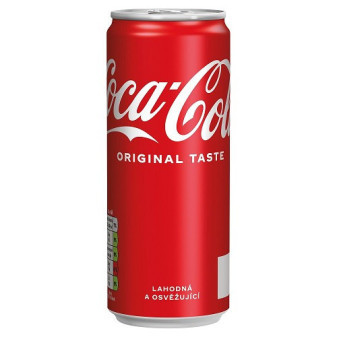 Coca Cola plech, 330ml