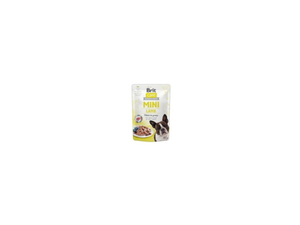 Kapsička Brit Care Mini Puppy Lamb fillets in gravy 85g