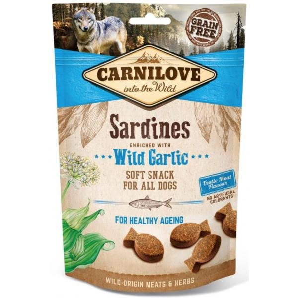 Carnilove Dog Sardines with garlic 200g