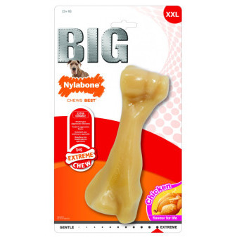 Nylabone hračka Extreme kost příchuť kuře XXL