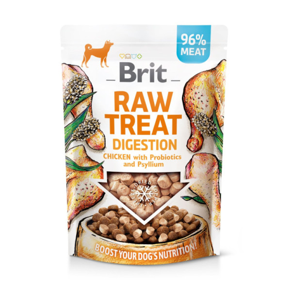 Brit RAW TREAT Digestion Freeze-dried treat and topper Chicken 40 g