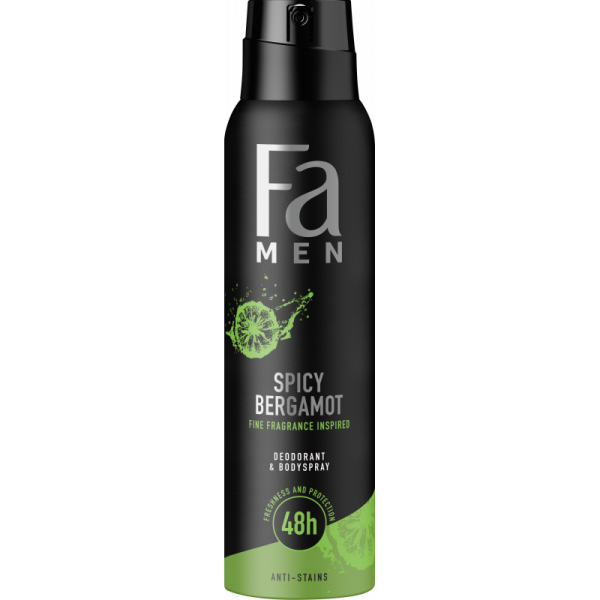 FA men deodorant spicy bergamot 150ml