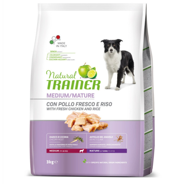 TRAINER Natural Medium Maturity čerstvé kuře 3kg