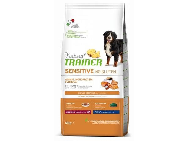 Trainer Sensitive No Gluten Adult M/M Fish&Maize 12kg