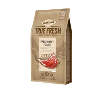 Carnilove True Fresh BEEF  for Adult dogs 4 kg