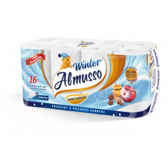 Toaletní papír Almusso Winter 16 ks v balení 3 vrstvý