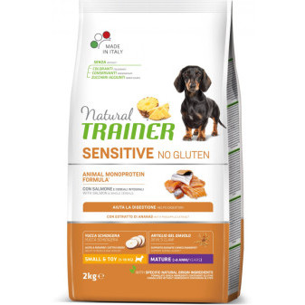 Trainer Natural Sensitive No gluten Maturity Mini losos 2kg