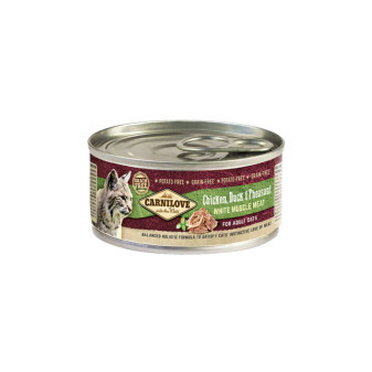 Konzerva Carnilove WMM Adult Cats Chicken,Duck,Pheasant 100g