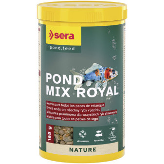 Sera kompletní krmivo pro ryby v jezírku Pond Mix Royal 1000ml Nature