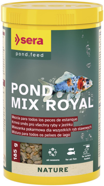 Sera kompletní krmivo pro ryby v jezírku Pond Mix Royal 1000ml Nature