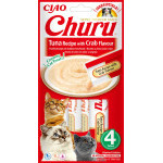 Churu cat masové pyré - tuňák, krab 56g