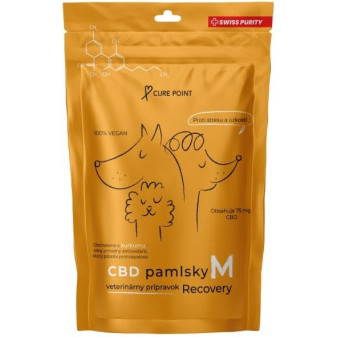 Curepoint CBD pamlsek Recovery M 100g