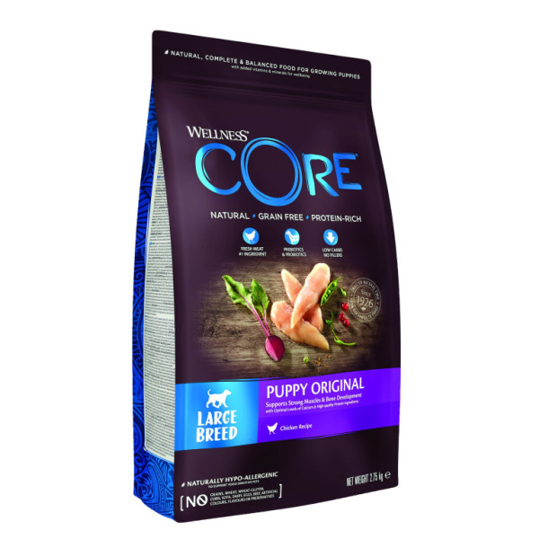 Wellness Core Dog Original Puppy Large kuře 2,75kg