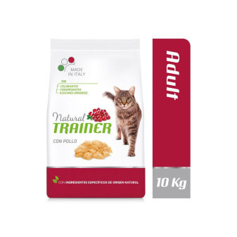 TRAINER Natural Cat Adult kuřecí 10kg