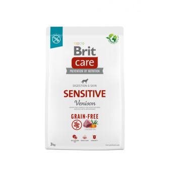 Brit Care Dog Grain-free Sensitive - venison and potato, 3kg