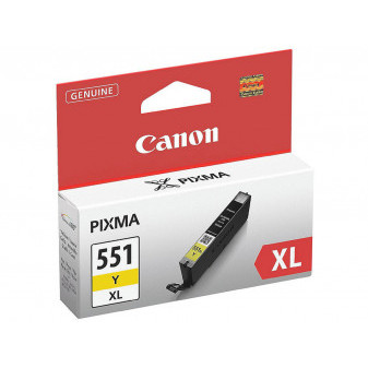 Canon CLI-551 XL Y originální cartridge yellow pro Pixma iP7250, MG5450, MG6350 velká