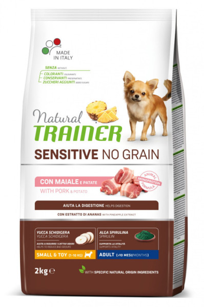 Trainer Natural Sensitive NO GRAIN MINI vepřové 2kg