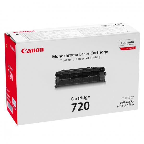 Canon originální toner CRG720, black, 5000str., 2617B002, Canon MF-6680