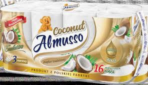 Toaletní papír Almusso Coconut 3vrs., 16ks v balení,