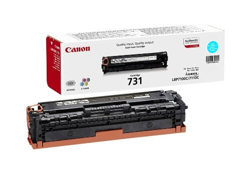 Canon CRG-731 originální toner cyan pro LBP-7100Cn, 7110Cw, MF 8280Cw,1 500str.