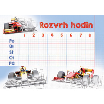 Rozvrh hodin Formule