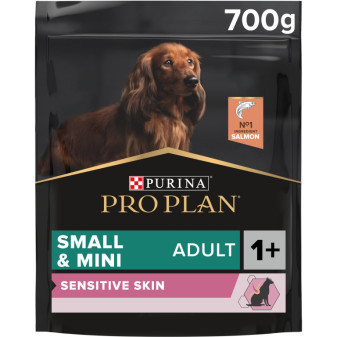 Pro Plan Dog Sensitive Skin Adult Small&Mini losos 700g EXP 01/25