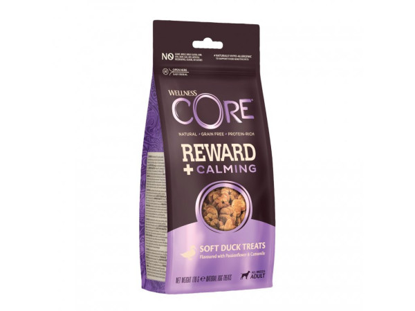 Wellness Core Dog Reward Adult Calming kachna 170g