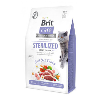 Brit Care Cat Grain-Free Sterilized Weight Control 2kg