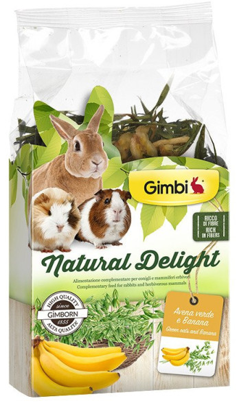 Gimborn Natural Delight oves+banán 100g