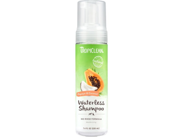 TropiClean šampon bezoplachový papája 220ml