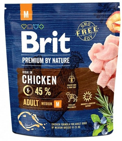 Brit Premium by Nature Adult M 1kg