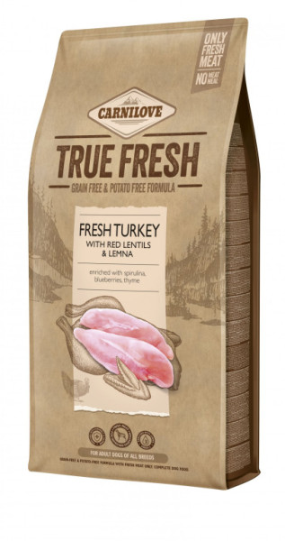 Carnilove True Fresh TURKEY for Adult dogs 11,4 kg