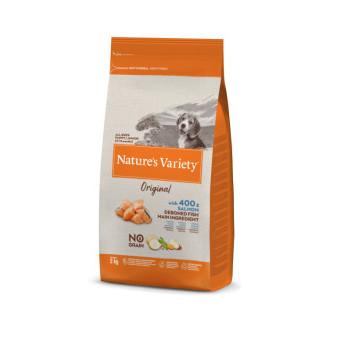 Nature´s variety original junior s lososem 2kg