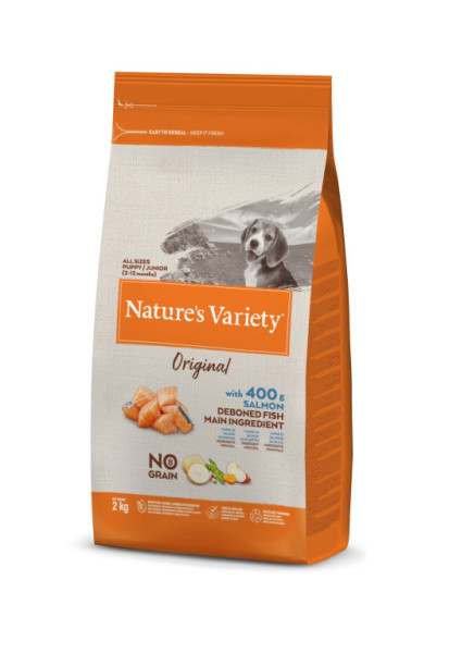 Nature´s variety original junior s lososem 2kg