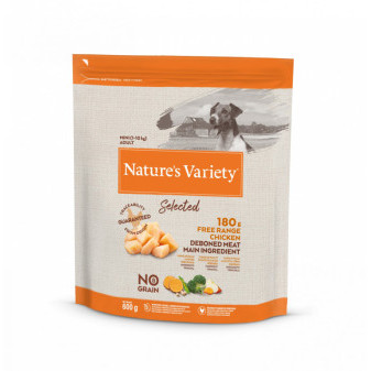 Nature´s variety selected pro malé psy s kuřecím  600g