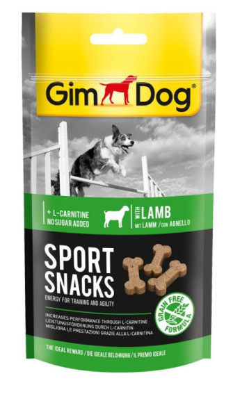 GIMDOG SPORTSNACKS jehněčí 60g