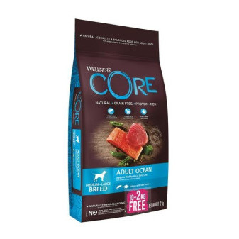 Wellness Core Dog Ocean losos a tunak 10+2kg