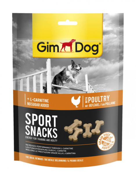 GIMDOG SPORTSNACKS drůbež 150g