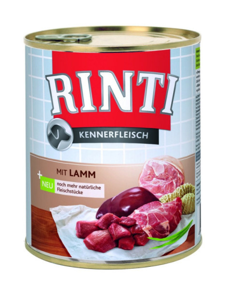 Finnern Rinti konzerva pro psy jehně 800g