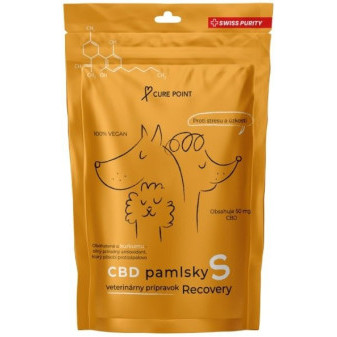 Curepoint CBD pamlsek Recovery S 100g