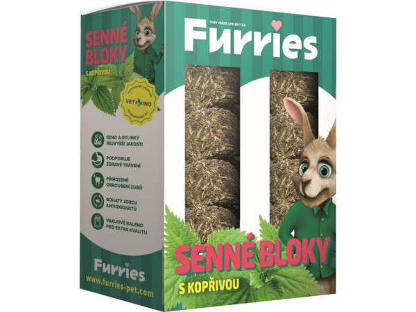 Furries senné bloky z českých luk s kopřivou 800g