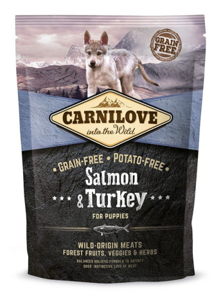 Carnilove Salmon & Turkey for Puppy 1,5kg