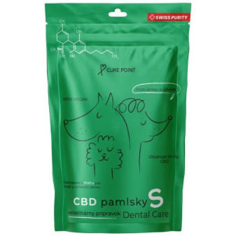 Curepoint CBD pamlsek Dental Care S 100g