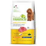 TRAINER Natural Small&Toy Adult hovězí a rýže 2kg